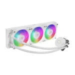 Cooler Master MasterLiquid ML360L ARGB V2 CPU Liquid Cooler Support Intel & AMD CPU Socket - White - Image 4