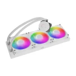 Cooler Master MasterLiquid ML360L ARGB V2 CPU Liquid Cooler Support Intel & AMD CPU Socket - White - Image 3