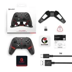 GameSir Cyclone 2 Wireless Controller - 1000Hz Polling Rate, TMR Joysticks, Hall/Micro 2-in-1 Triggers for PC/Switch/Android/iOS, PC Gaming Controller with Charging Dock (Black) - Image 7
