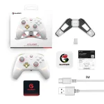 GameSir Cyclone 2 Wireless Controller – 1000Hz Polling Rate, TMR Joysticks, Hall/Micro 2-in-1 Triggers for PC/Switch/Android/iOS, PC Gaming Controller with Charging Dock , White | CYCLONE 2 - Image 5