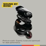 Skullcandy Method 360 ANC Wireless Earbuds, Sound by Bose, Bluetooth Headphones, Premium Noise Cancelling, Up to 40 Hrs Battery, Sweat and Water Resistant, Microphone for iPhone Android - True Black - Image 2