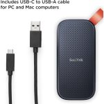 SanDisk 1TB Portable SSD - Up to 800MB/s, USB-C, USB 3.2 Gen 2, Updated Firmware - External Solid State Drive -1T00-G26 - Image 3