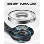 Anker Soundcore Q11i Wireless Over-Ear Bluetooth Headphones by Anker, Deep Bass, 60H Playtime, Hi-Res Audio, Detachable Ear Cushions, Multipoint Connection - Black - Image 4