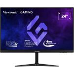 Viewsonic VX2418-P-MHD 24 Inch Frameless Full HD 1080p 180Hz 1ms Gaming Monitor with Adaptive-Sync Eye Care HDMI and Display Port, Black