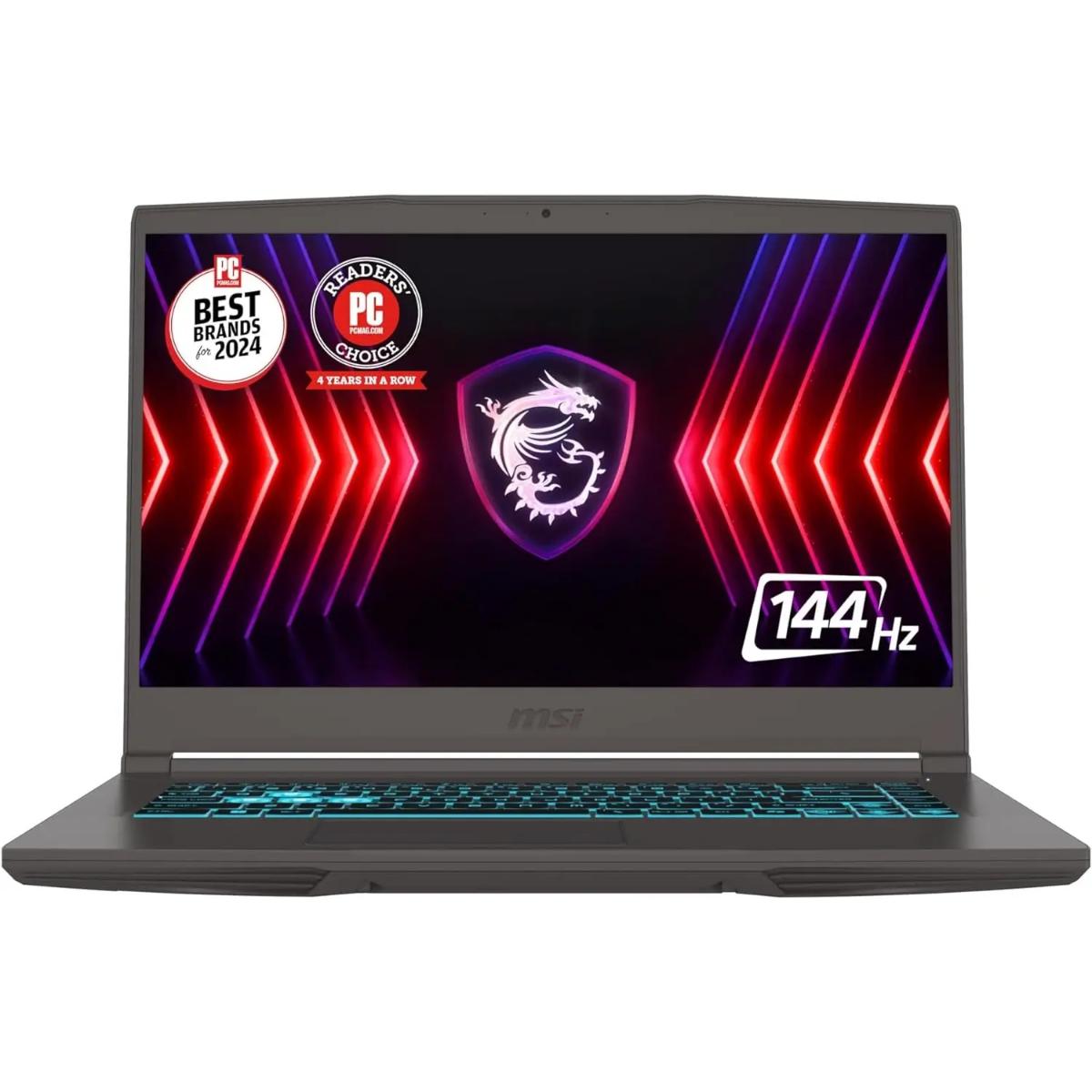 0cvzAKyJ7oc7mb2ttO3ZtwymgvundOvbzjmE7Vsp MSI Thin 15 B13VE Gaming (2024) 13Gen Intel Core i5-13420H 8 Cores/Nvidia RTX 4050 6GB & 144Hz Display - Image 1