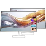 HP 527sa 27" Ultraslim IPS Full HD 100Hz True-Color Low-Blue Light Filter w/ 99% sRGB 300 nits & Built-In Dual 2W Speakers - Silver & White - Image 2
