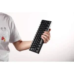 Redragon K630 Dragonborn 60% Wired RGB Gaming Keyboard, 61 Keys Compact Mechanical Keyboard with Linear RED Switch, Pro Driver Support, Black - Image 2