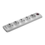 Huntkey SZN501 Power Strip Surge w/ 5 Universal AC Sockets-(3M)