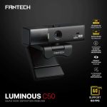 Fantech Luminous C50 Quad High-Definition Webcam 2K Quad-HD Support 60 FPS & 3D Noise Cancelling Mic - Image 4