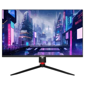 Dahua Gaming Monitor 27" QHD 2K (2560 x 1440) Display 85% NTSC 180Hz Refresh Rate IPS Panel 90° Pivot 0 ~ 90 mm Height Adjustable 2×HDMI 2.1, 2×DP 1.4 & 1×USB  Built-in 2W Speaker 8-bits Color
