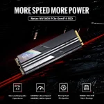 Netac NV5000 500GB Gaming SSD NVMe PCle4.0 Gen 4x4 Internal SSD Up to 5000 for PC-PS5 - Image 2