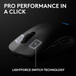 Logitech G PRO 2 Lightspeed Wireless Gaming Mouse, Right- or Left-Handed Mouse with up to 4 Customizable and Switchable Magnetic Side Buttons, 32K DPI Sensor, USB-C Charging, for PC/Mac - Black - Image 6