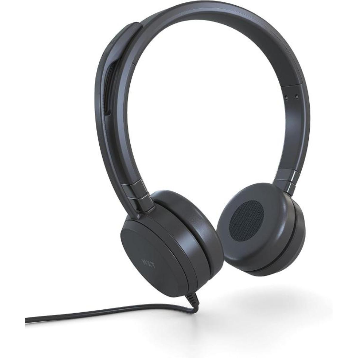 71ZmyUj7x1L._AC_SL1500_ NXT Technologies UC-4000 Noise Canceling Stereo Computer Headset, Over-The-Head, Black (NX57974) - Image 1