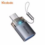 Mcdodo 740/739 USB 3.0 OTG Adapter LED Data Transfer 5Gbps USB-C for U Disk Mobile Phone Laptop 480Mbps for iphone 8pin Adapter