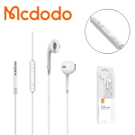 MCDODO HP-608 STERO EARPHONE DC3.5MM 1.2m WHITE