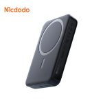 Mcdodo MC-510 20W Magnetic Wireless Charging 10000MAH Power Bank with Phone Stand - Black