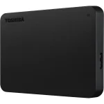 Toshiba Canvio Basics 2TB USB C Portable Hard Drive Support Windows & MAC – Black - Image 3