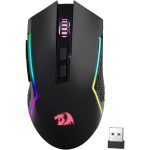 Redragon M693 Wireless Gaming Mouse, 8000 DPI Mice w/ 3-Mode Connection, BT & 2.4G Wireless, 7 Macro Buttons, Reliable Power Capacity for PC/Mac/Laptop