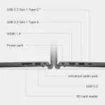 Dell 15 Laptop DC15250 (2025) NEW Intel Core 3 6-Core Higher Speed & More Powerful Integrated Graphics w/120Hz Display - Carbon Black - Image 5