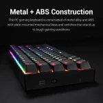 Redragon K599-KRS Wire & Wireless 60% Compact 70 Key Tenkeyless RGB Backlit Computer - Red Switch - Image 2