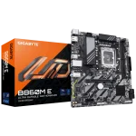 GIGABYTE B860M-E LGA 1851 M-ATX Motherboard, Intel B860 Chipset, 2x DIMM DDR5 Slots, Up to 128GB Max Memory, 1x PCIe 5.0 x16, 2x M.2 Slots